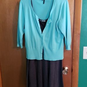 Maurices Skater dress with Cardigan